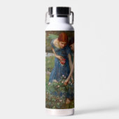 Antike Romantische Gartendamen Präraffaelitisch Trinkflasche (Vorne)