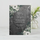 Antike romantische Silberhochzeit Save The Date (Stehend Vorderseite)