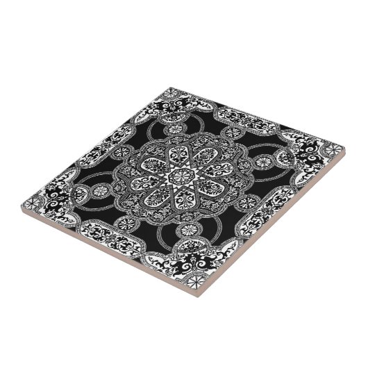 Antike römische Keramik Fliese (Seite)