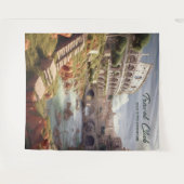 Antike römische Kolosseum-Szene Hintergrund Band Wandteppich (Vorderseite (Horizontal))