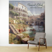 Antike römische Kolosseum-Szene Hintergrund Band Wandteppich (Beispiel)