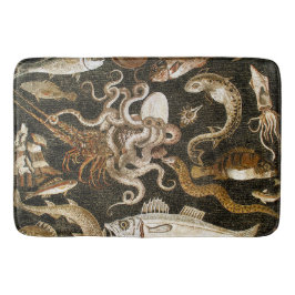 Antike römische Mosaik Pompeii Sea Life Steinmosai Badematte