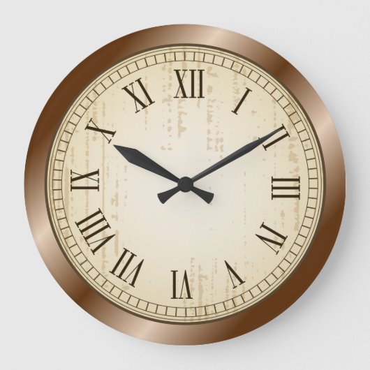 Antike römische Zahlen Uhr (Vorderseite)