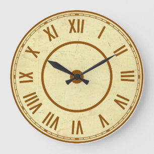Antike römische Ziffern Uhr