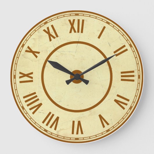 Antike römische Ziffern Uhr (Vorderseite)