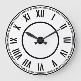 Antike römische Ziffern Uhr