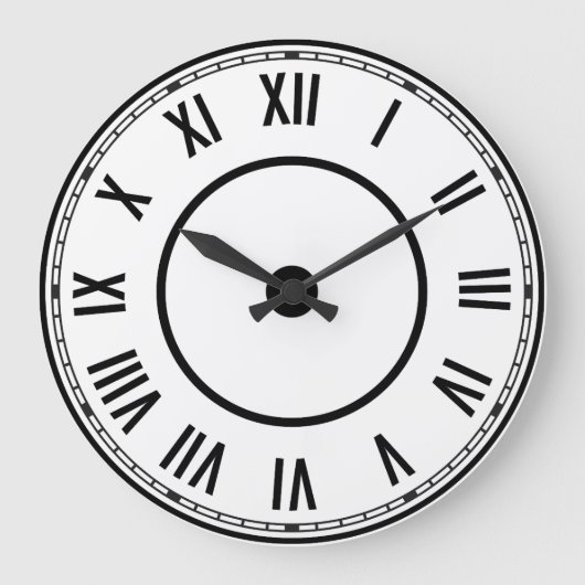 Antike römische Ziffern Uhr (Vorderseite)