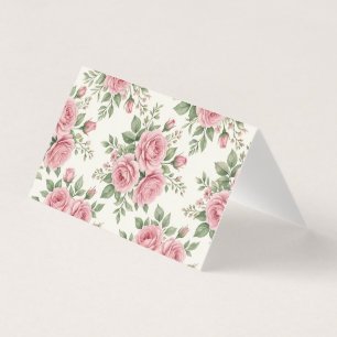 Antike rosa Aquarell-Rosen florales nahtloses Must