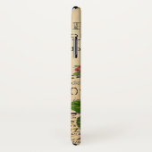 Antike rosa Französische Rose Case-Mate iPhone Hülle (Hinten/Rechts)