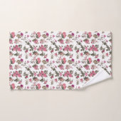 Antike rosa Rosen Badhandtuch Set (Handtuch)