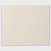 Antike rosa Rosen Coquette Geschenkpapier (Flach)