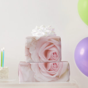 Antike rosa Rosen elegantes Bouquet Geschenkpapier
