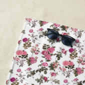 Antike rosa Rosen Strandtuch (Beispiel)