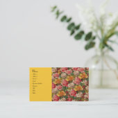 Antike Rose #2 Visitenkarte (Stehend Vorderseite)