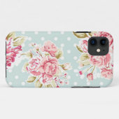 Antike Rose Case-Mate iPhone Hülle (Rückseite (Horizontal))
