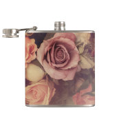 Antike Rose Flachmann