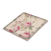 Antike Rose Fliese (Seite)