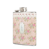 Antike Rose Floral Flachmann (Links)