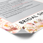 Antike Rose Foto Prop. Poster (Ecke)