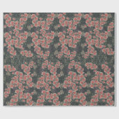 Antike Rose Geschenkpapier (Flach)