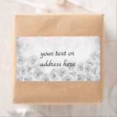 Antike Rose große Etiketten (Insitu)