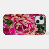 Antike Rose iPhone 15 Hülle (Rückseite (Horizontal))