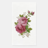 Antike Rose Serviette (Vorderseite)