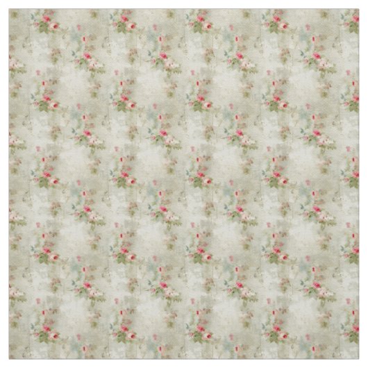 Antike Rose Shabby Chic Eleganz Stoff (Muster)