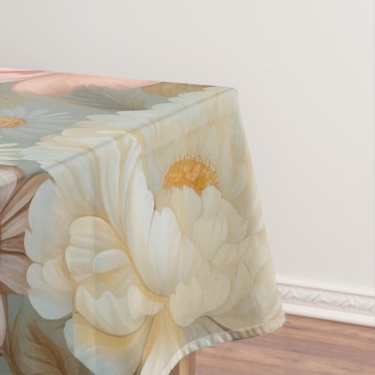 Antike Rose und Gänsemuster Tischdecke (Beispiel)