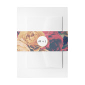 Antike Rose Vintag Boho Wedding Einladungsbanderole (Vorderseite Beispiel)