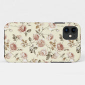 Antike Rosen Case-Mate iPhone Hülle (Rückseite (Horizontal))