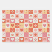 Antike Rosen klassisch romantisch Geschenkpapier Set (Vorderseite 2)