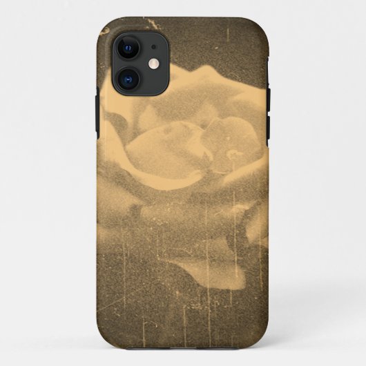 Antike Rosen Nahaufnahme Case-Mate iPhone Hülle (Rückseite)