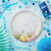 Antike Rosen Pappteller (Party)