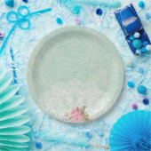 Antike Rosen Pappteller (Party)