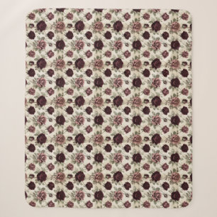 Antike Rosen Sherpadecke