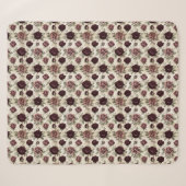 Antike Rosen Sherpadecke (Vorderseite (Horizontal))