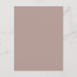 Antike Rosen-Taupe-Pink-Erdfarbene Farbvorlage Postkarte