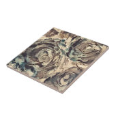 Antike Rosen , vintage Fliese (Seite)