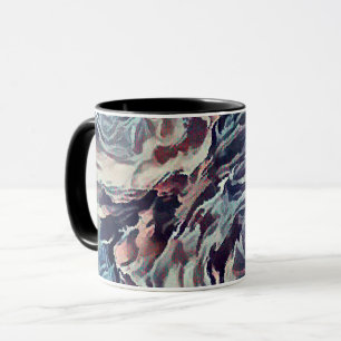 Antike Rosen , vintage Tasse