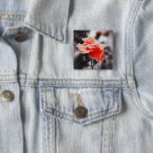 Antike Rosenblumen #2 Button (Beispiel)