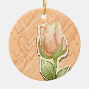 Antike Rosenknospe, Ornament