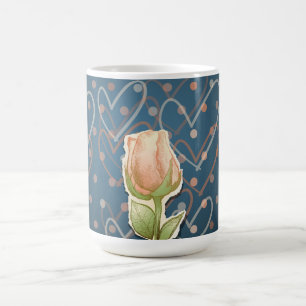 Antike Rosenknospe, Tasse