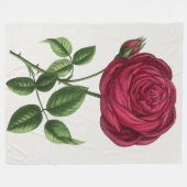 Antike Rosenlithografie, François-Frédéric Grobon Fleecedecke (Vorderseite (Horizontal))