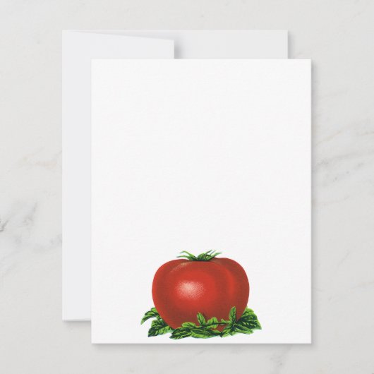 Antike rote reife Tomate, Gemüse und Früchte (Vorderseite)