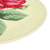 Antike Rote Rose individuell anpassbare Schneidpla Schneidebrett (Ecke)
