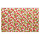 Antike rote Rosen Stoff (Yard (91,4 cm))