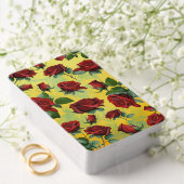 Antike Rote Rosen Tarot Karten Decke Spielkarten (Insitu (Hochzeit))