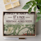 Antike rote Tomaten - Botanischer Decoupage Seidenpapier (Geschenk)