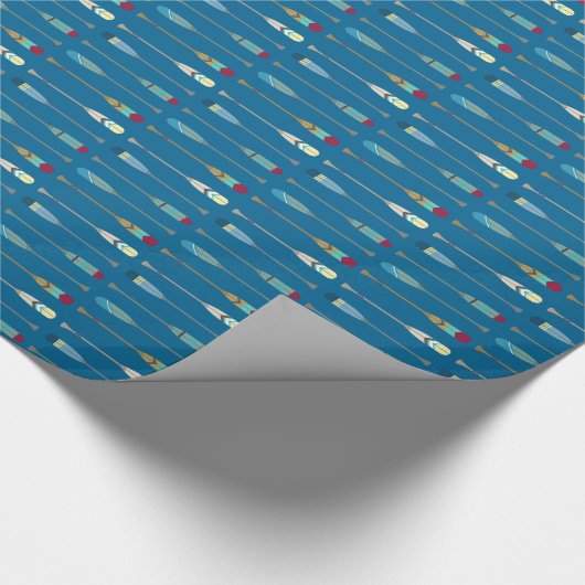 Antike Ruder Geschenkpapier (Ecke)